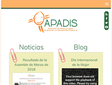 Tablet Screenshot of apadislaspalmas.org